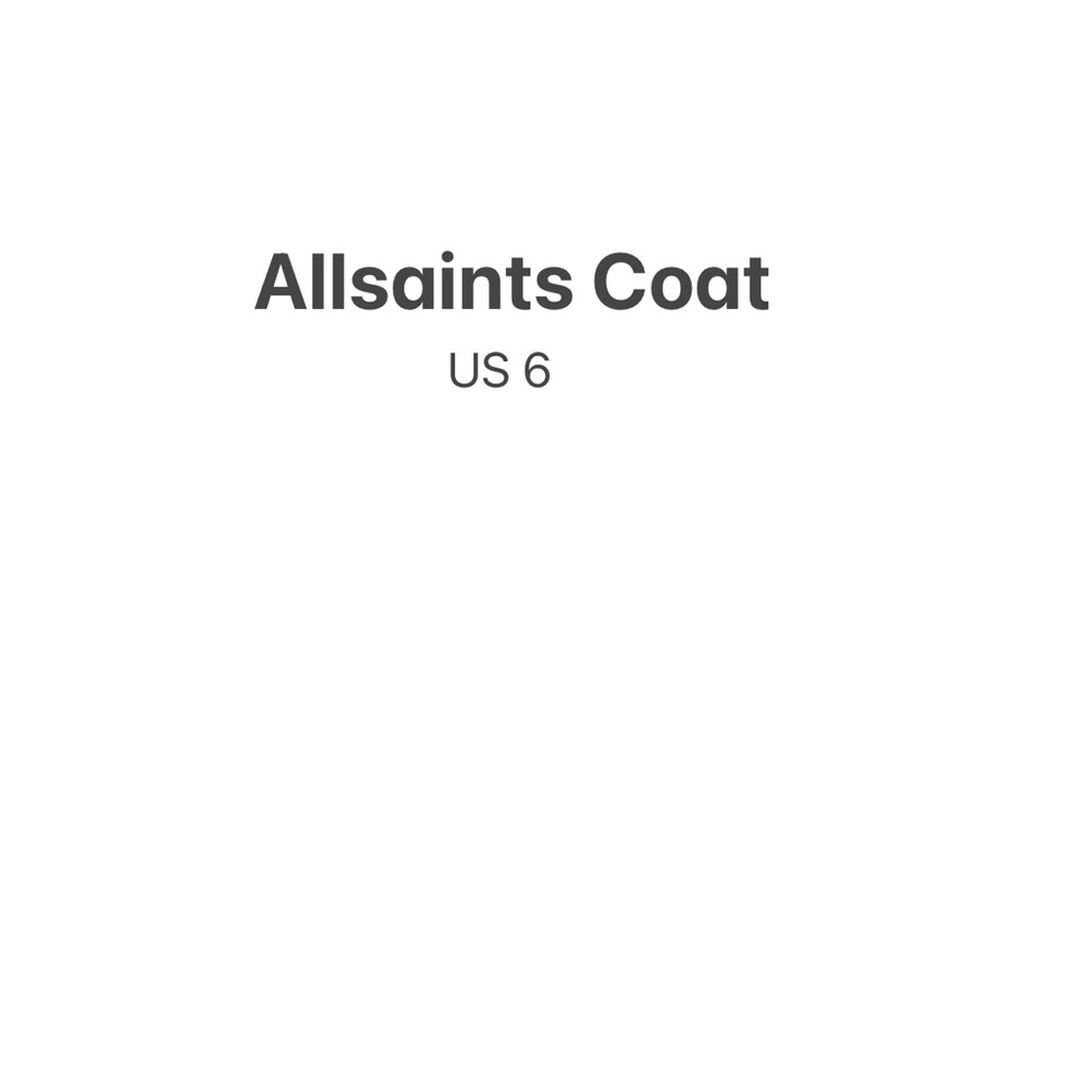 Allsaints Coat us6